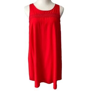 Crown & Ivy Orange Swing Dress Size Medium